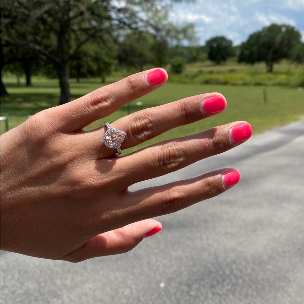 Morganite Engagement Ring
